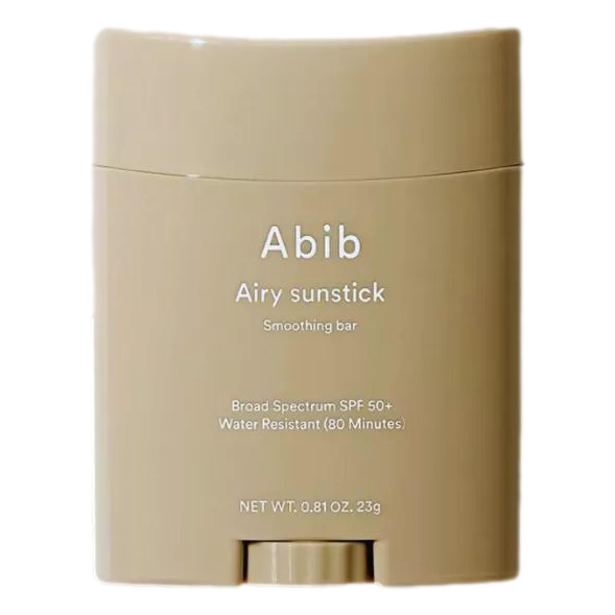 Abib Airy Sunstick Smoothing Bar (80 Minute Water Resistance) | Korean Suncreen Stick Suncare Sunblock from KOREA, 0.81 oz